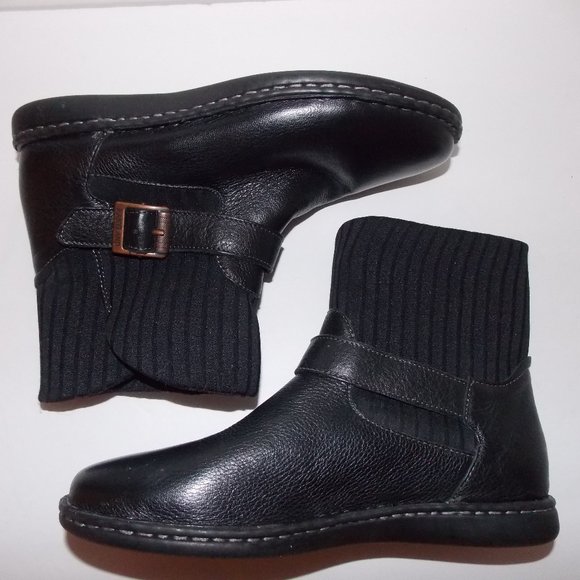 EASTLAND black leather boots size 6.5M - Picture 2 of 7